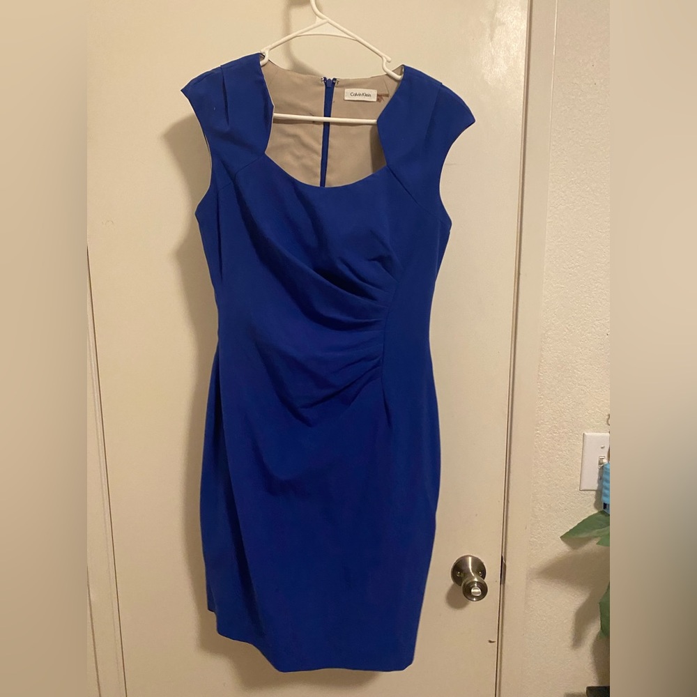 Blue Calvin Klein Dress